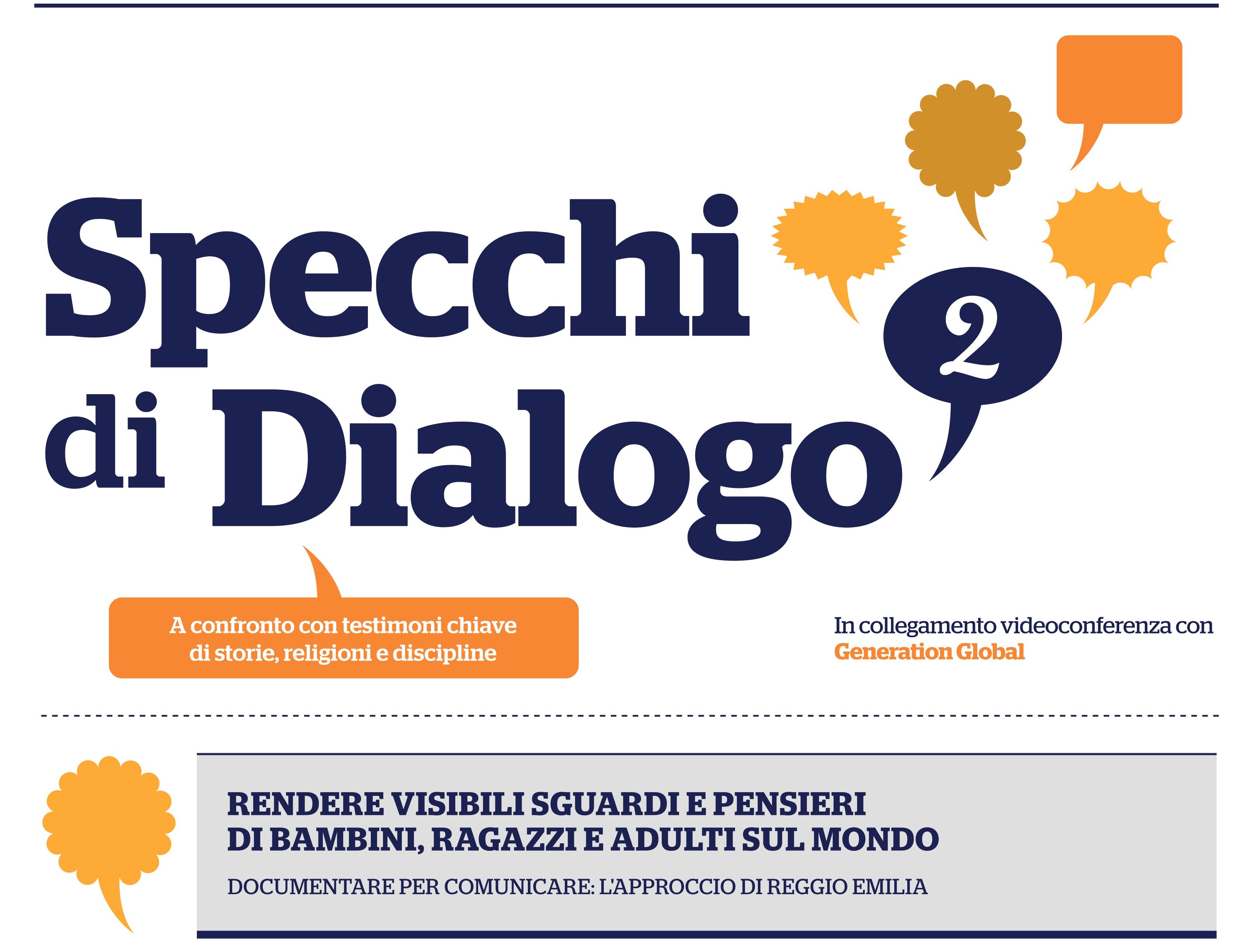 Specchi di Dialogo 2: il primo incontro è con Reggio Children