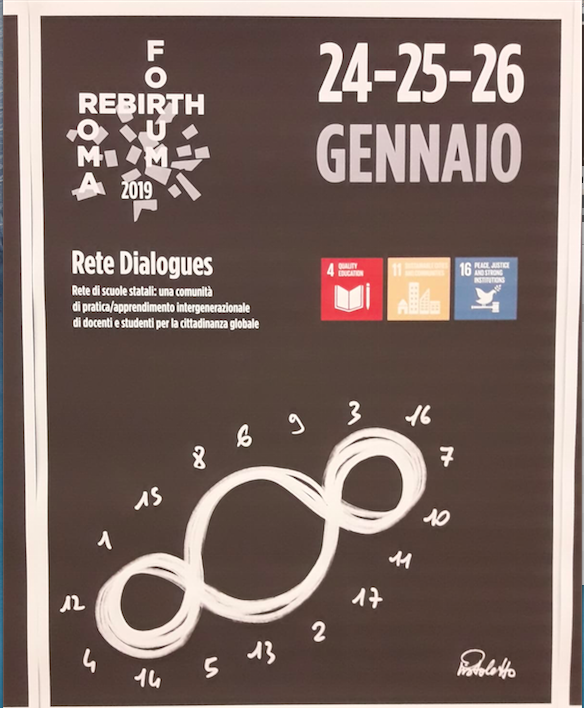 Rete Dialogues partecipa al Rebirth Forum di Pistoletto a Roma