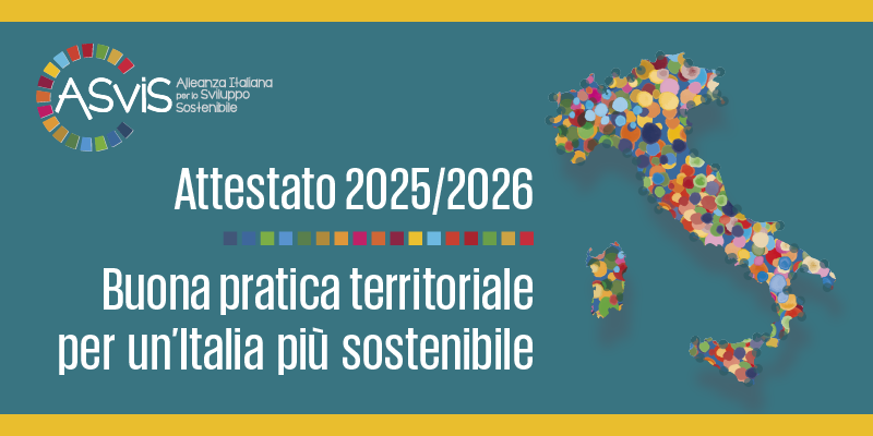 Attestato 2025/26 Buona pratica territoriale per un'Italia piu' sostenibile